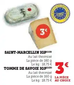 Super U Saint-marcellin igp offre