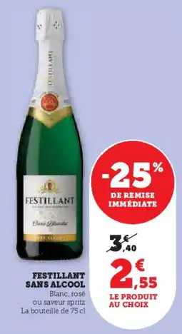 Super U Festillant sans alcool offre