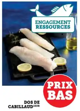 U Express Dos de cabillaud offre