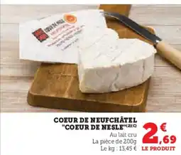 U Express Coeur de neufchâtel coeur de nesle offre