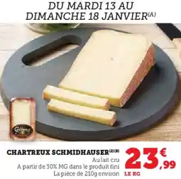 U Express Chartreux schmidhauser offre