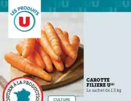U Express Carotte filiere u offre