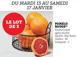 U Express Pomelo rouge offre