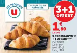 U Express 3 croissants u offre