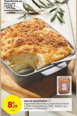 Intermarché Hyper Gratin dauphinois offre