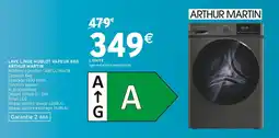 Intermarché Hyper Arthur martin lave-linge hublot vapeur 8kg offre