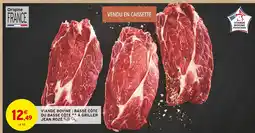 Intermarché Hyper Jean rozé viande bovine : basse côte ou basse côte à griller offre