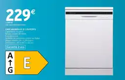Intermarché Hyper Lave-vaisselle 12 couverts offre