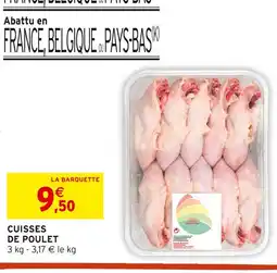 Intermarché Hyper Cuisses de poulet offre