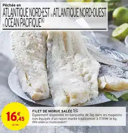 Intermarché Hyper Filet de morue salée offre