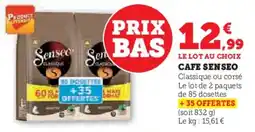 U Express Cafe senseo offre