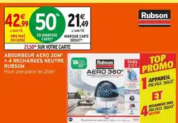 Intermarché Hyper Rubson absorbeur aero 20m² + 4 recharges neutre offre