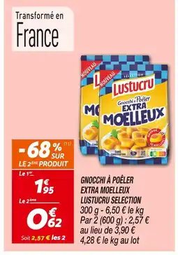 Netto Lustucru gnocchi à poêler extra moelleux offre