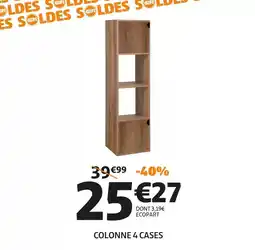 Gifi Colonne 4 cases offre