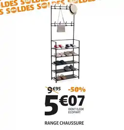 Gifi Range chaussure offre