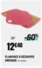 Narbonne accessoires Planches à découper grenade offre