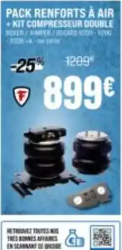 Narbonne accessoires Pack renforts à air offre