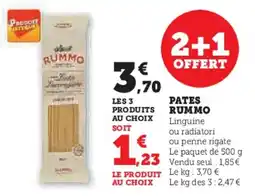 U Express Pates rummo offre