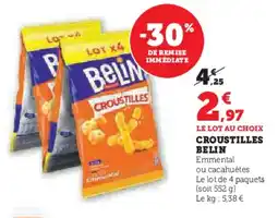 U Express Croustilles belin offre