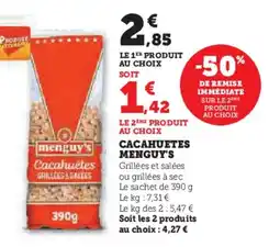 U Express Cacahuetes menguy's offre