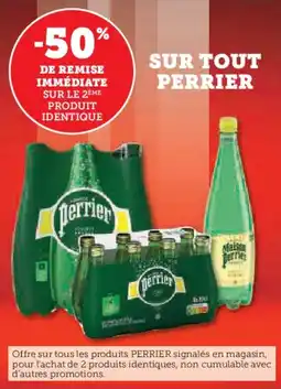 U Express Sur tout perrier offre