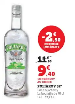 U Express Poliakov 32° offre