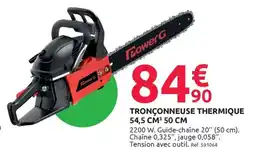 Mr Bricolage Tronçonneuse thermique offre