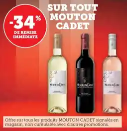 Super U Sur tout mouton cadet offre