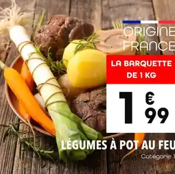 Supeco Légumes à pot au feu offre