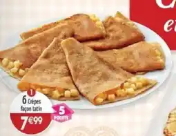 Maximo 6 Crêpes façon tatin offre