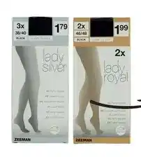 Zeeman Royal - lady silver offre