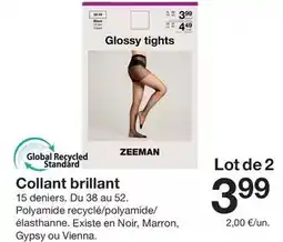 Zeeman Collant brillant offre