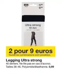 Zeeman Legging ultra strong offre