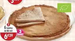 Maximo 6 Galettes de blé noir offre