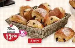 Maximo 20 Pains au chocolat, crus offre