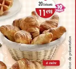 Maximo 20 Croissants, crus offre