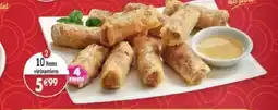 Maximo 10 Nems vietnamiens au porc offre