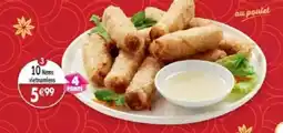 Maximo 10 Nems vietnamiens au porc offre