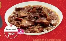 Maximo Porc au caramel offre