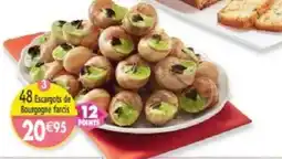 Maximo 48 escargots de bourgogne farcis offre