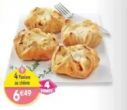 Maximo 4 Paniers au chèvre offre