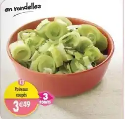 Maximo Poireaux coupés en rondelles offre