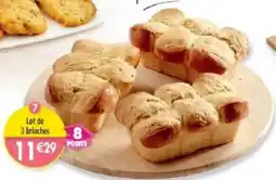 Maximo Lot de 3 brioches, pur beurre offre