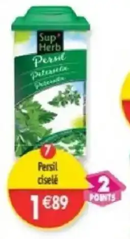 Maximo Persil ciselé offre