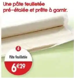 Maximo Pâte feuilletée sans gluten offre