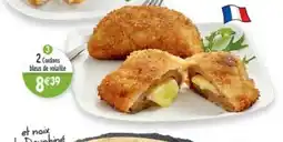 Maximo 2 Cordons bleus de volaille offre