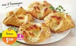 Maximo 4 Paniers aux 3 fromages offre