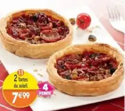 Maximo 2 Tartes du soleil offre