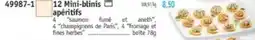 Maximo 12 Mini-blinis offre