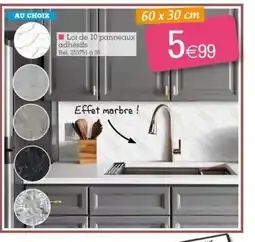 Kandy Lot de 10 panneaux adhésifs offre